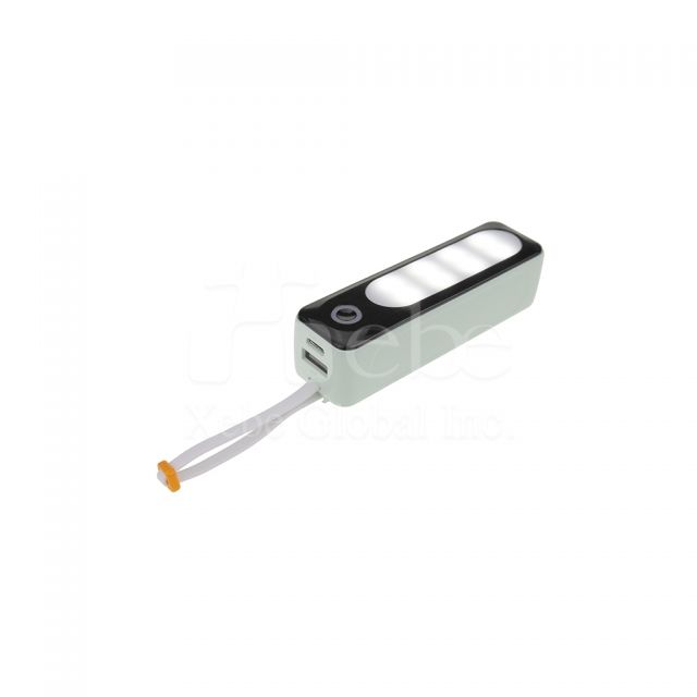 迷你自帶線行動電源印刷 3000mAh