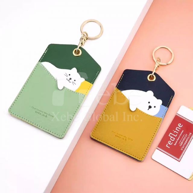 可愛青蛙造型卡套
