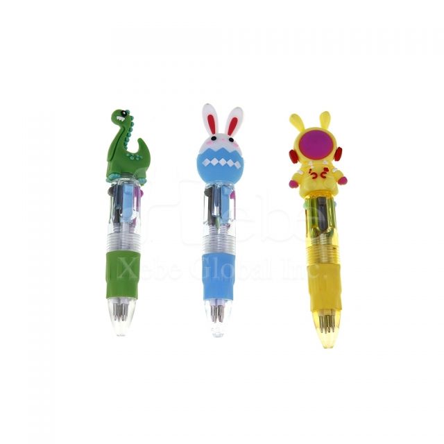 恐龍造型多色原子筆客製