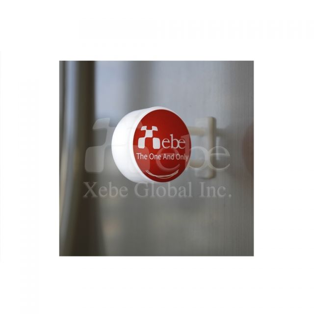 客製化磁吸小燈箱圓形款 造型磁鐵