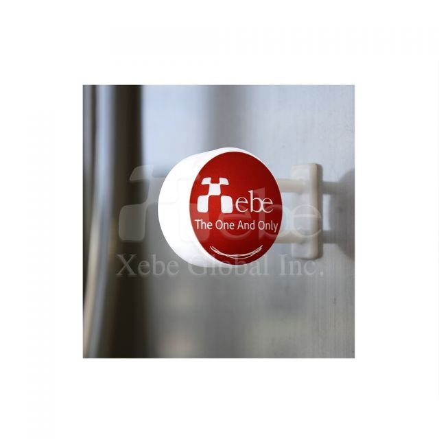 客製化磁吸小燈箱圓形款 造型磁鐵