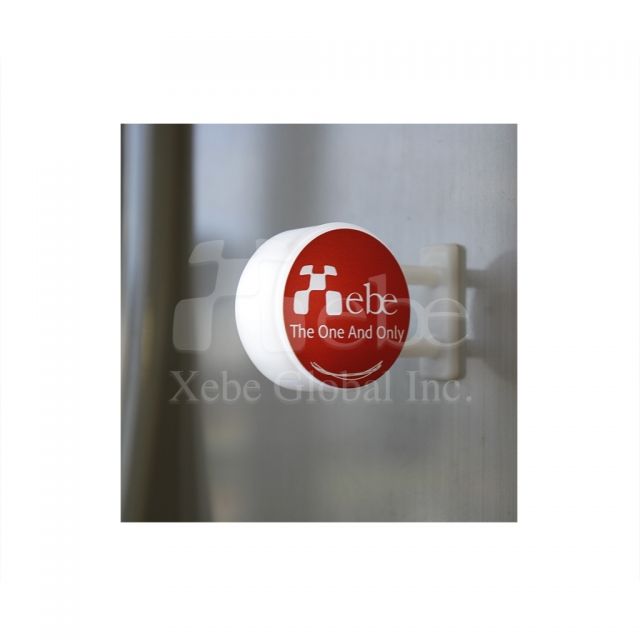 客製化磁吸小燈箱圓形款 造型磁鐵