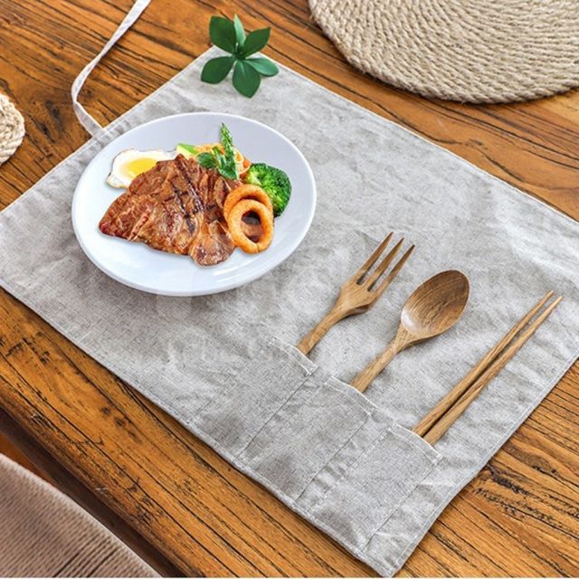 木製客製化環保餐具 木頭餐具三件組
