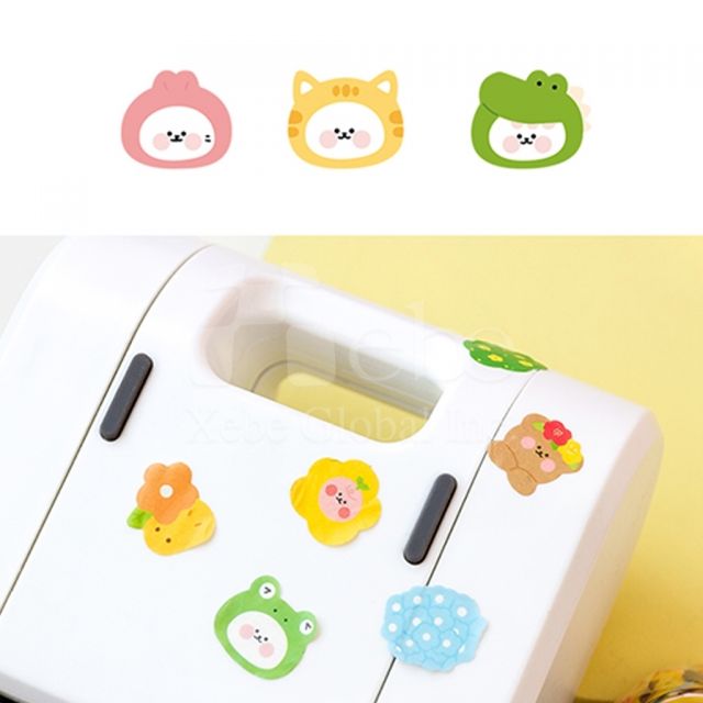 卡通動物圖案紙膠帶