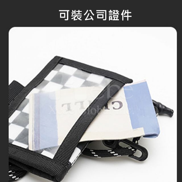 黑色卡套零錢包