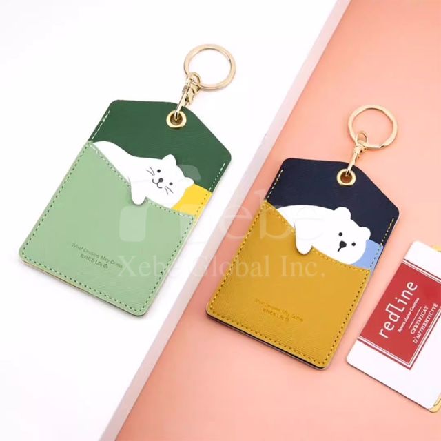 魚尾可愛動物卡套