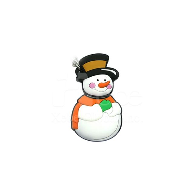 雪人吊飾捷運卡 