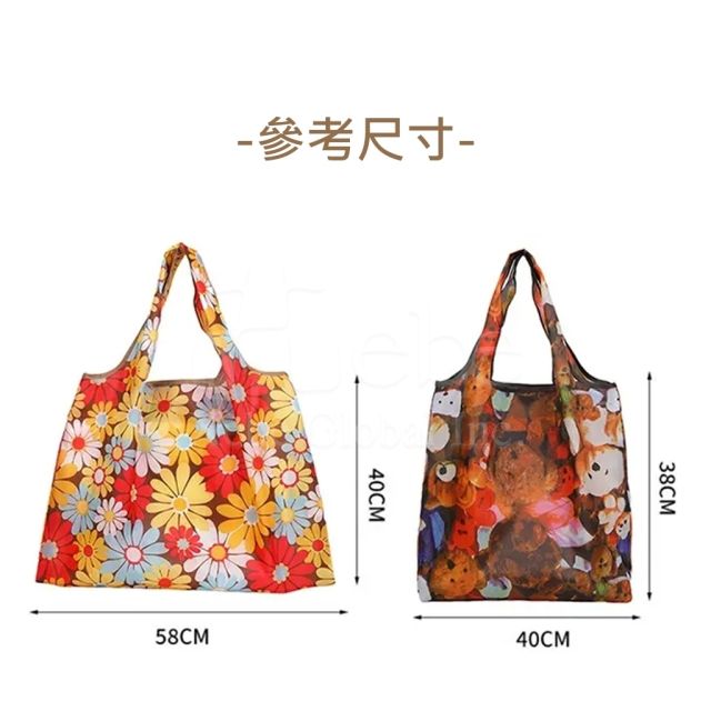 小蜜蜂可折疊購物袋 