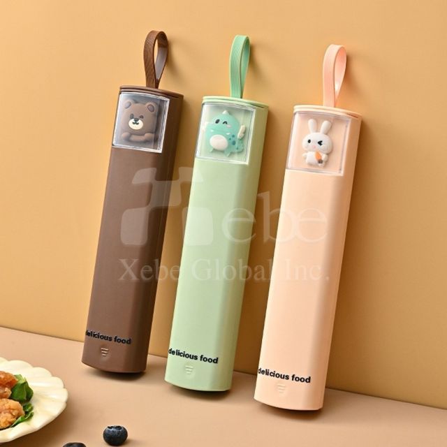 兔子不鏽鋼環保餐具組製作