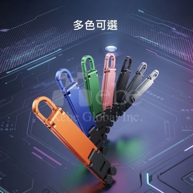 客製化鋁合金摺疊迷你手機架